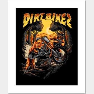 DIRT BIKES Posters and Art